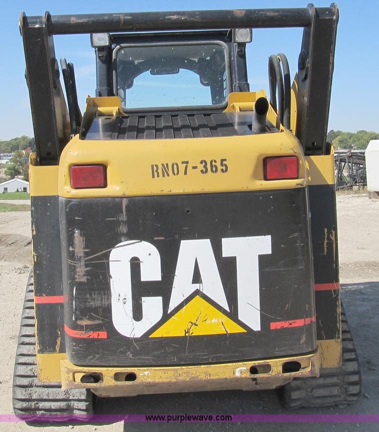 image for item A8086 2007 Caterpillar 257B track skid steer