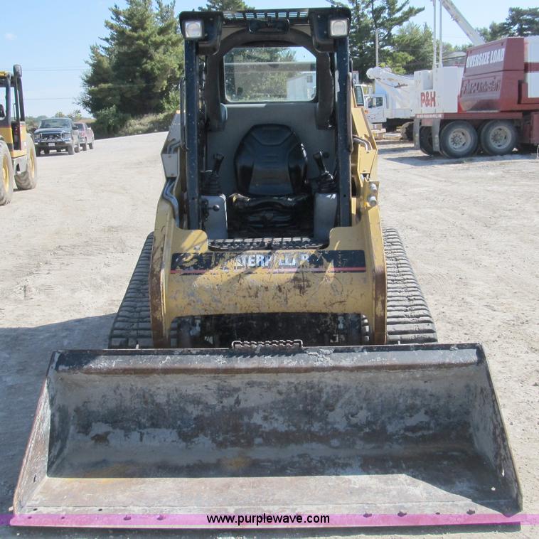 image for item A8086 2007 Caterpillar 257B track skid steer