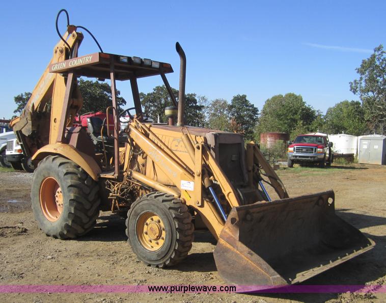 image for item C5007 1991 Case 580 Super K backhoe