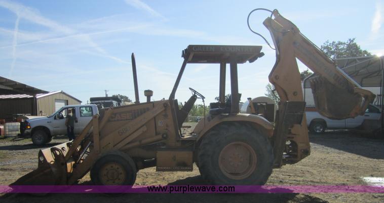 image for item C5007 1991 Case 580 Super K backhoe