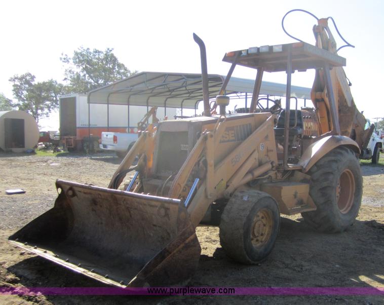 image for item C5007 1991 Case 580 Super K backhoe