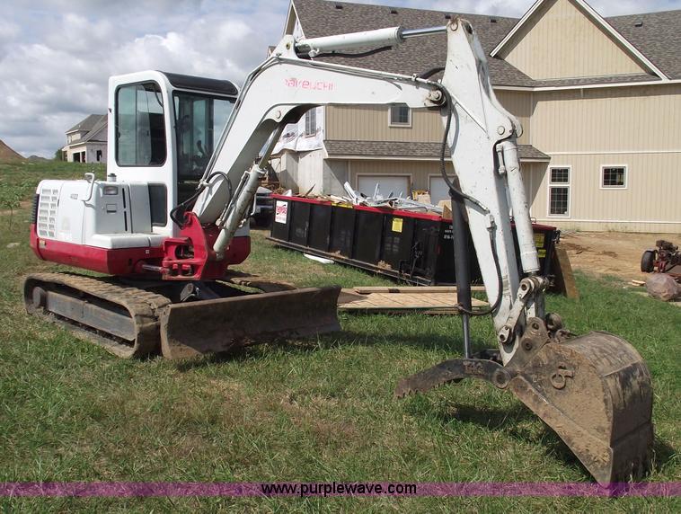 image for item C5551 2001 Takeuchi TB145 compact excavator