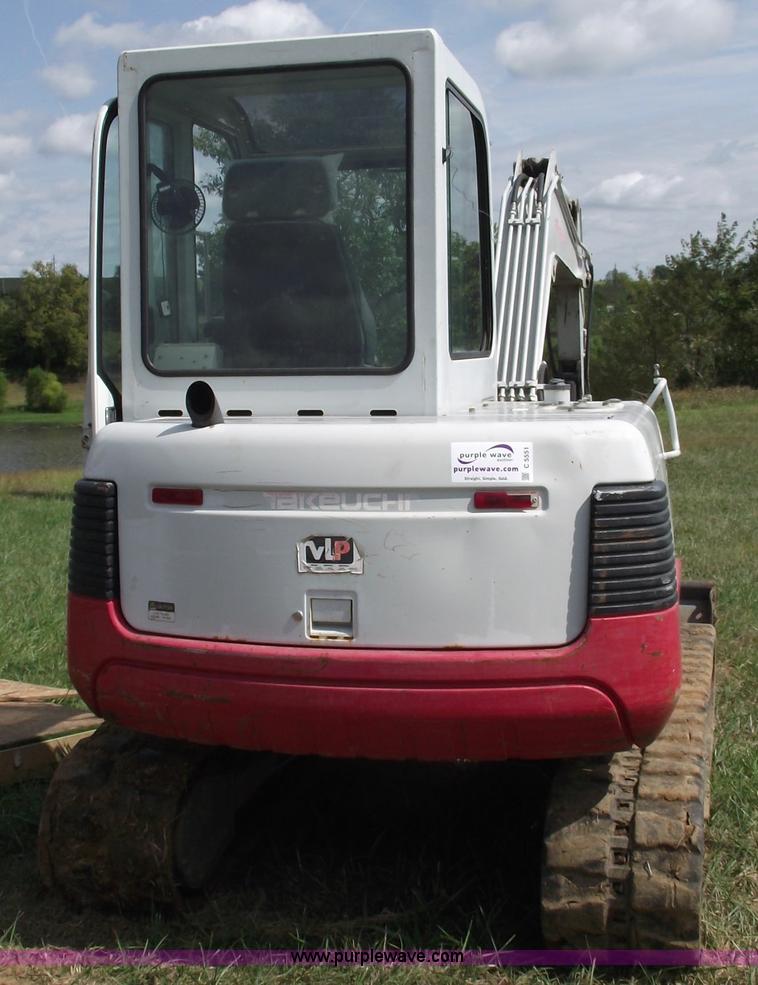 image for item C5551 2001 Takeuchi TB145 compact excavator