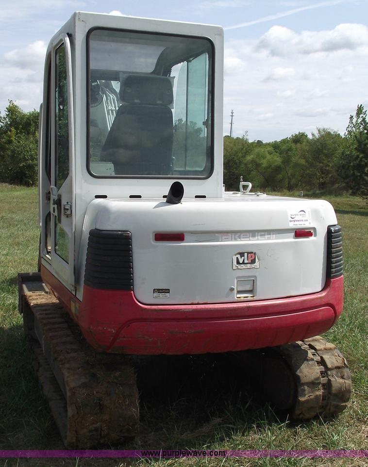 image for item C5551 2001 Takeuchi TB145 compact excavator