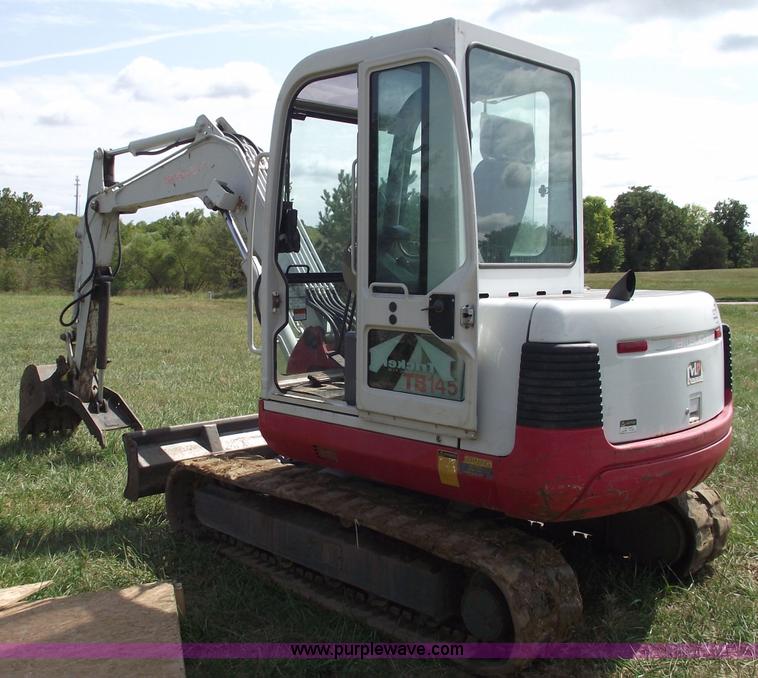 image for item C5551 2001 Takeuchi TB145 compact excavator