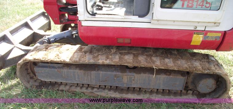 image for item C5551 2001 Takeuchi TB145 compact excavator
