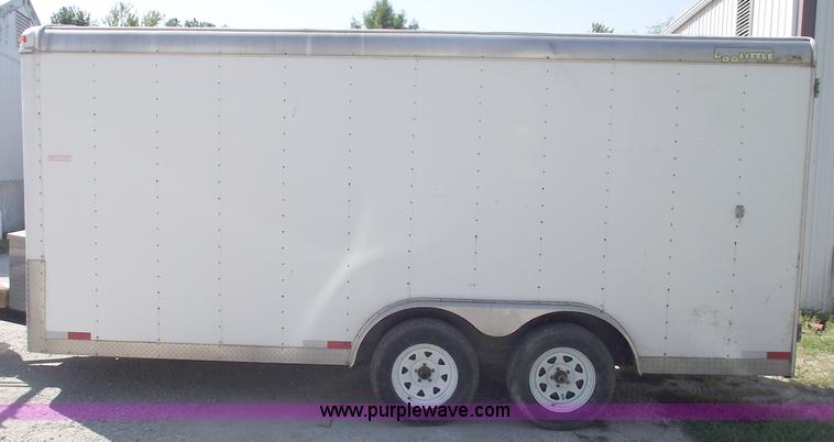 image for item C5559 2000 Doo Little 16' enclosed trailer