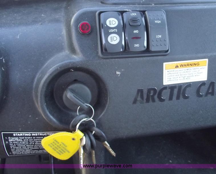 image for item C5560 2009 Artic Cat Prowler XTX 700 utility vehicle