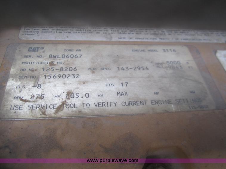 image for item C9754 1998 GMC C8500 bucket digger truck