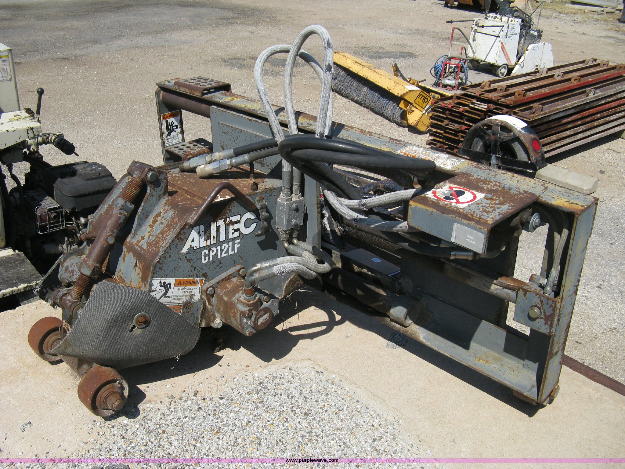 Alitec CP12LF asphalt planer skid steer attachment in Wichita, KS