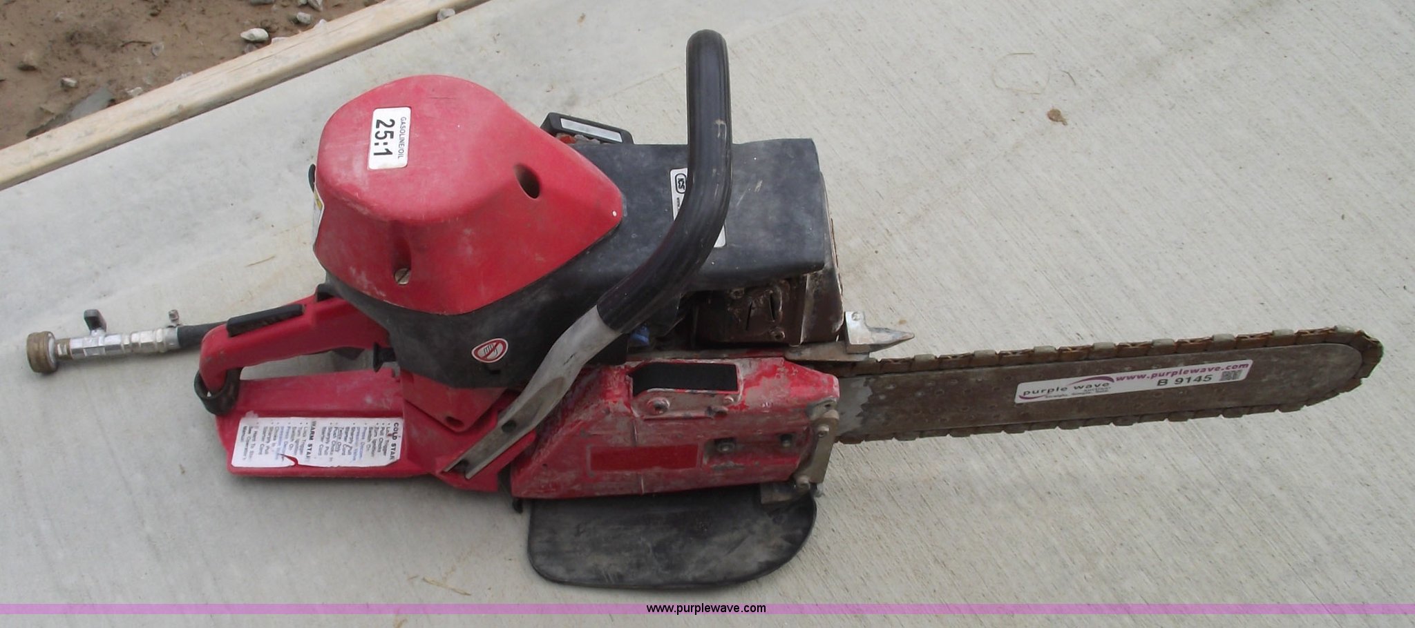 2003 ICS 613GC concrete chainsaw in 