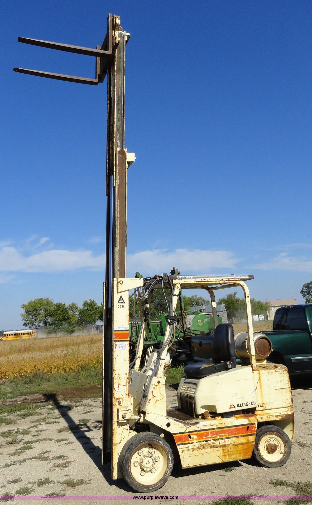 Allis Chalmers C50XLPS forklift in Manhattan, KS | Item F9334 sold