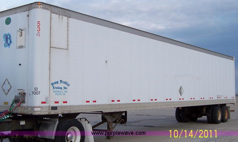 image for item A1488 1999 Great Dane 53' dry van trailer