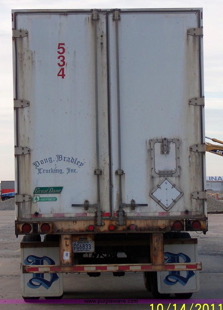 image for item A1488 1999 Great Dane 53' dry van trailer