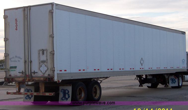 image for item A1488 1999 Great Dane 53' dry van trailer