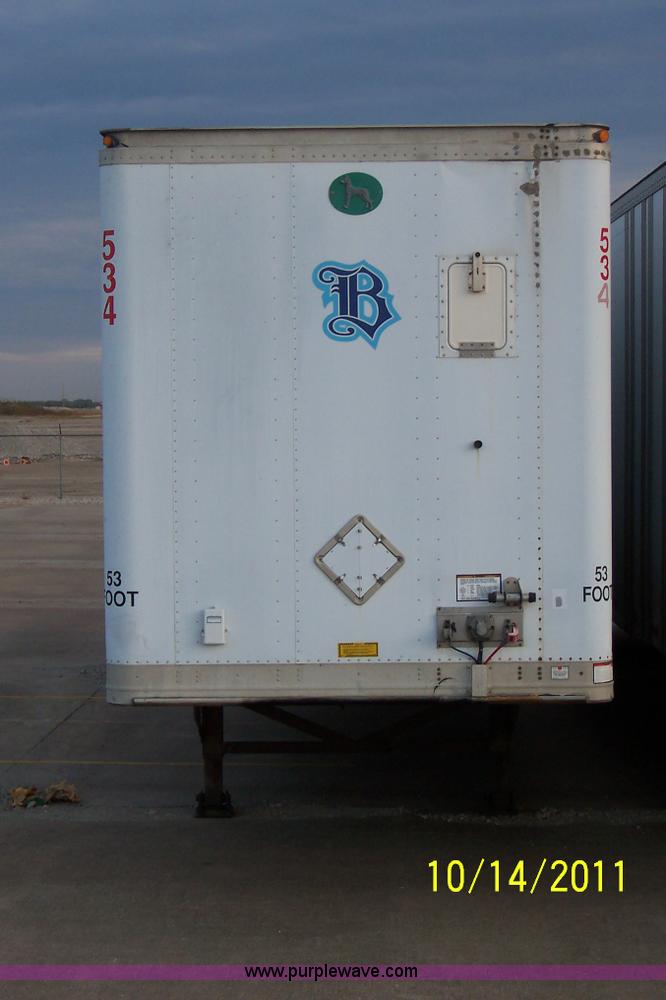 image for item A1488 1999 Great Dane 53' dry van trailer