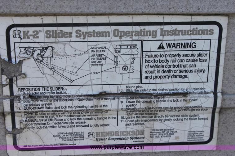 image for item A2900 1998 Utility 53' reefer trailer