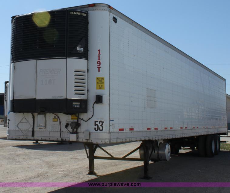 image for item A2901 1998 Wabash 53' reefer trailer