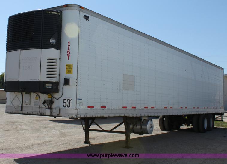 image for item A2901 1998 Wabash 53' reefer trailer