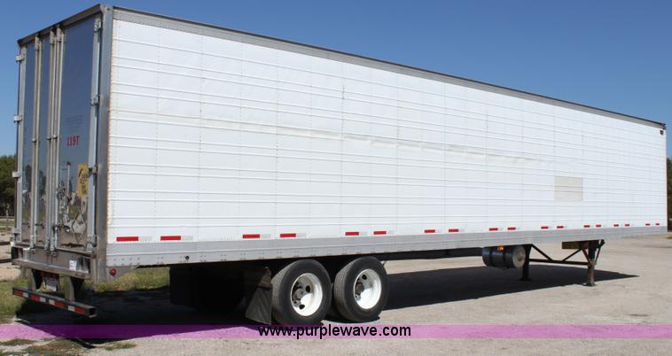 image for item A2901 1998 Wabash 53' reefer trailer