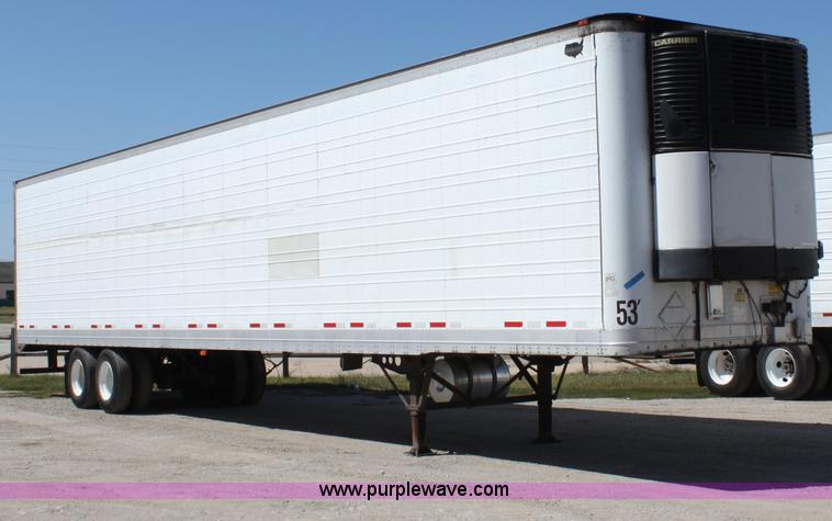 image for item A2901 1998 Wabash 53' reefer trailer