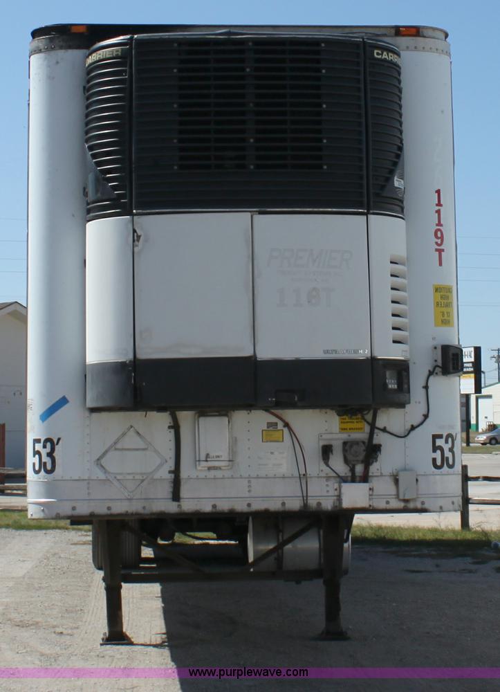 image for item A2901 1998 Wabash 53' reefer trailer