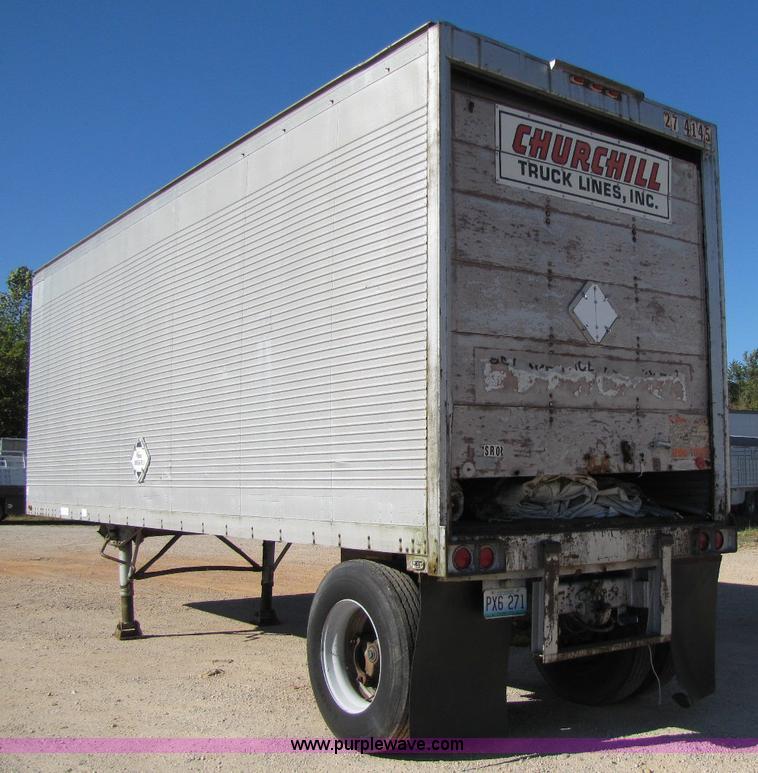 image for item A5041 1980 Lufkin 27' pup trailer
