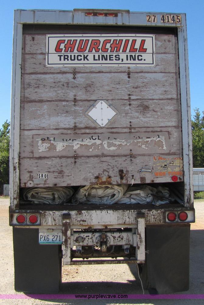 image for item A5041 1980 Lufkin 27' pup trailer