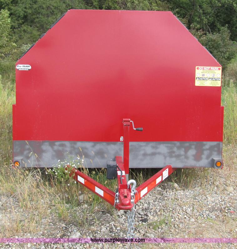 image for item A8004 2009 Pro-Tainer compartmentalized recycle trailer