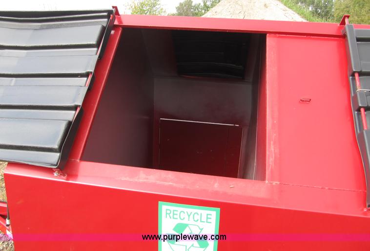 image for item A8004 2009 Pro-Tainer compartmentalized recycle trailer