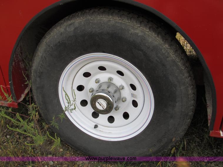 image for item A8004 2009 Pro-Tainer compartmentalized recycle trailer