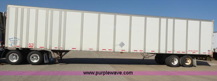 image for item C5039 2000 Wabash 53' van trailer