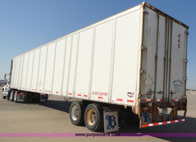 image for item C5039 2000 Wabash 53' van trailer