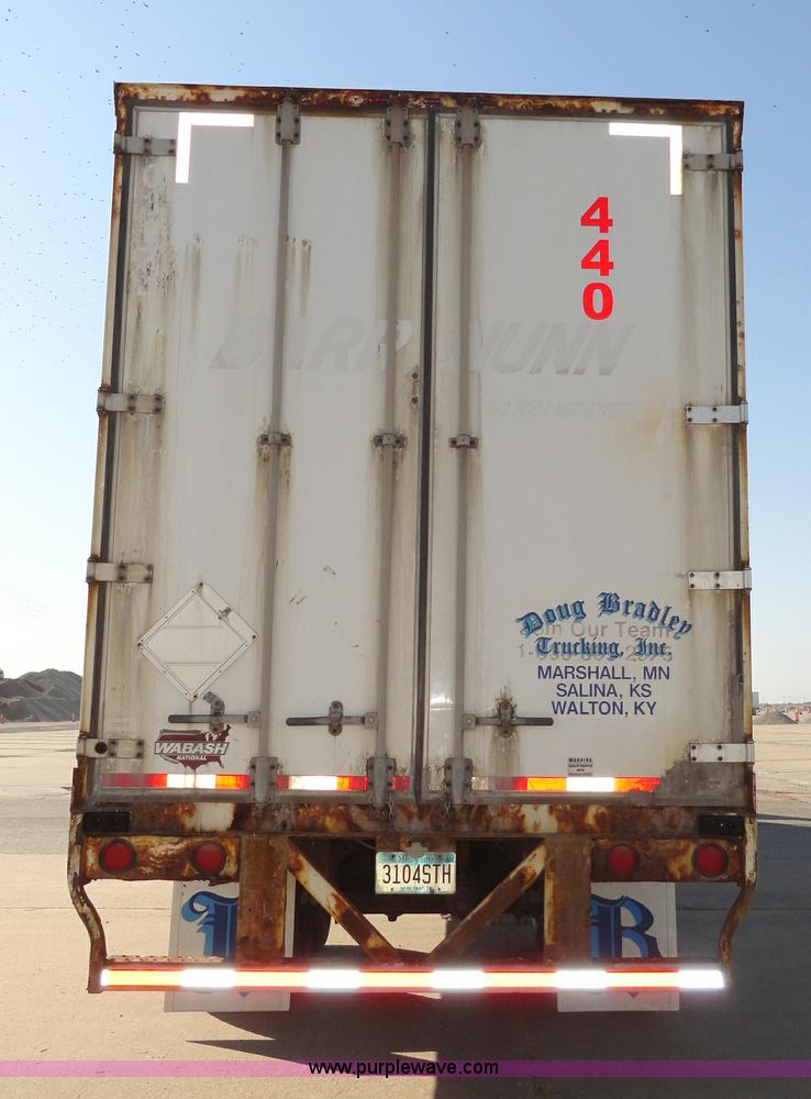 image for item C5039 2000 Wabash 53' van trailer