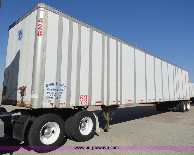 image for item C5040 2000 Wabash 53' dry van trailer