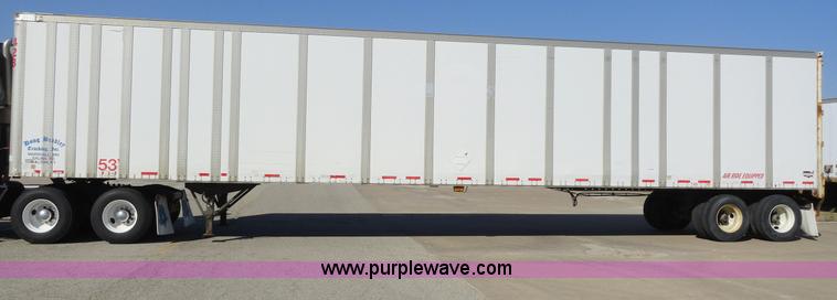 image for item C5040 2000 Wabash 53' dry van trailer