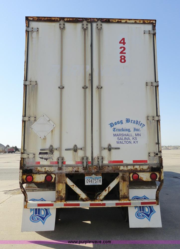 image for item C5040 2000 Wabash 53' dry van trailer