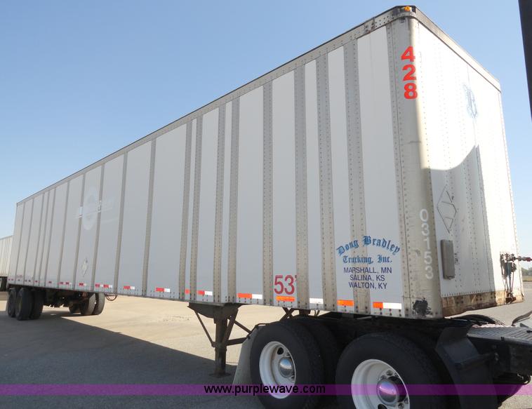 image for item C5040 2000 Wabash 53' dry van trailer