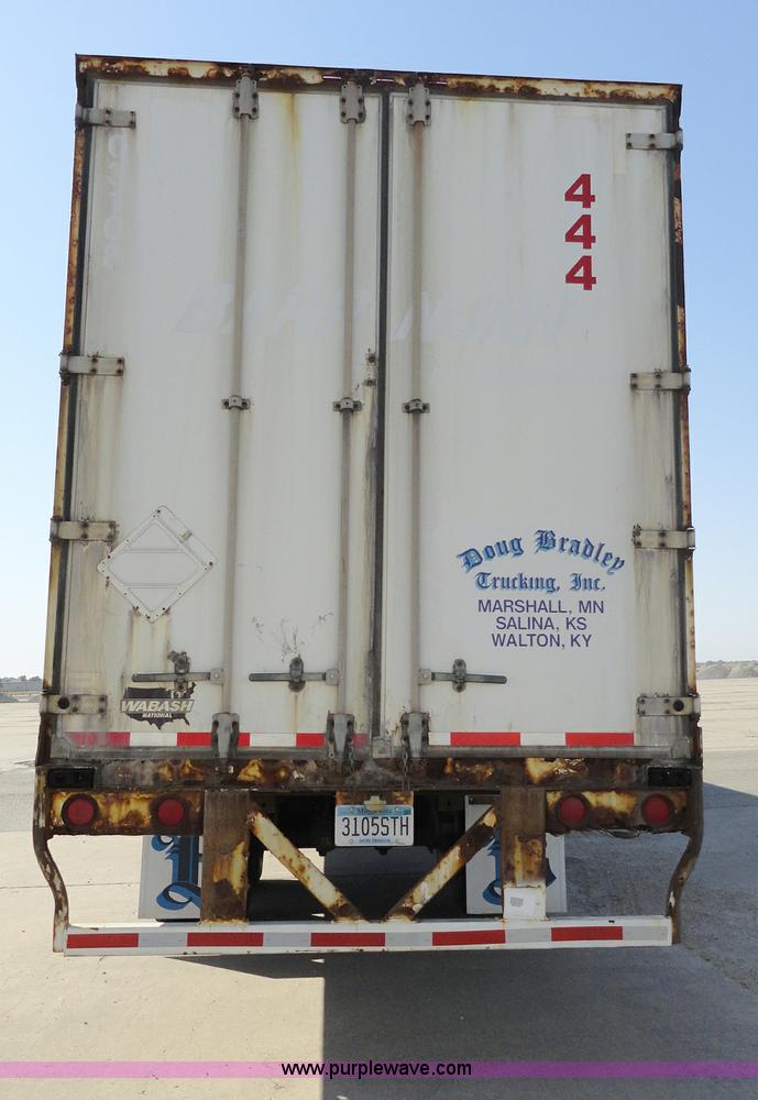 image for item C5041 2000 Wabash 53' dry van trailer