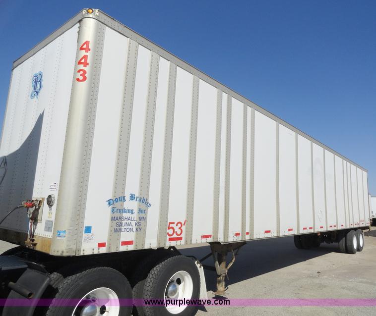 image for item C5042 2000 Wabash 53' dry van trailer