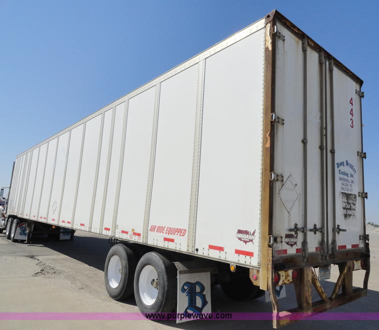 image for item C5042 2000 Wabash 53' dry van trailer