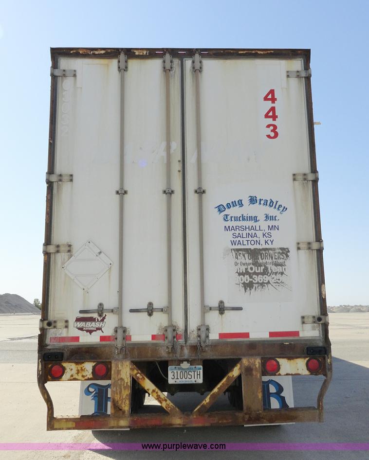 image for item C5042 2000 Wabash 53' dry van trailer