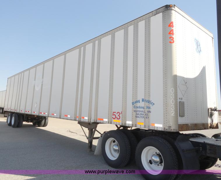 image for item C5042 2000 Wabash 53' dry van trailer