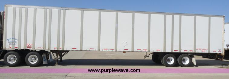 image for item C5043 2000 Wabash 53' dry van trailer