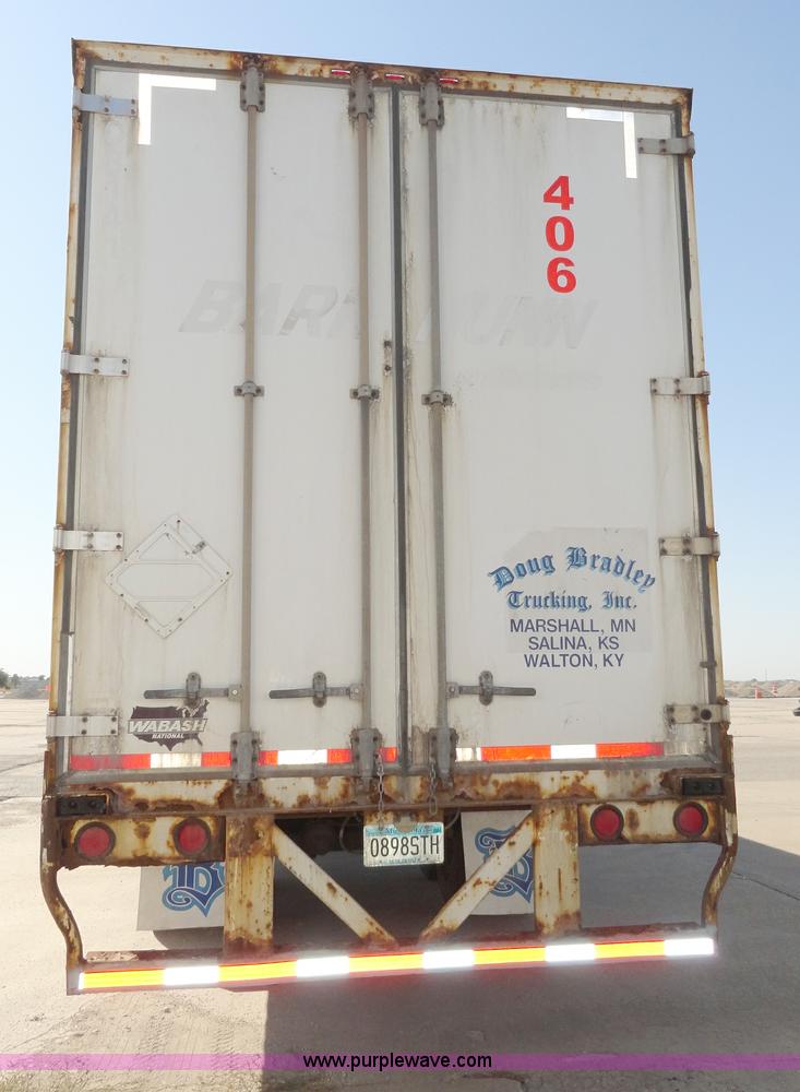 image for item C5043 2000 Wabash 53' dry van trailer