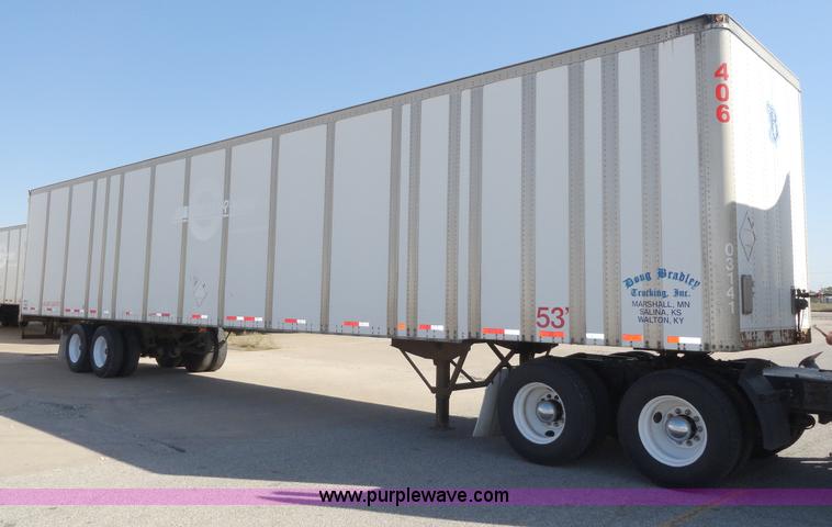 image for item C5043 2000 Wabash 53' dry van trailer