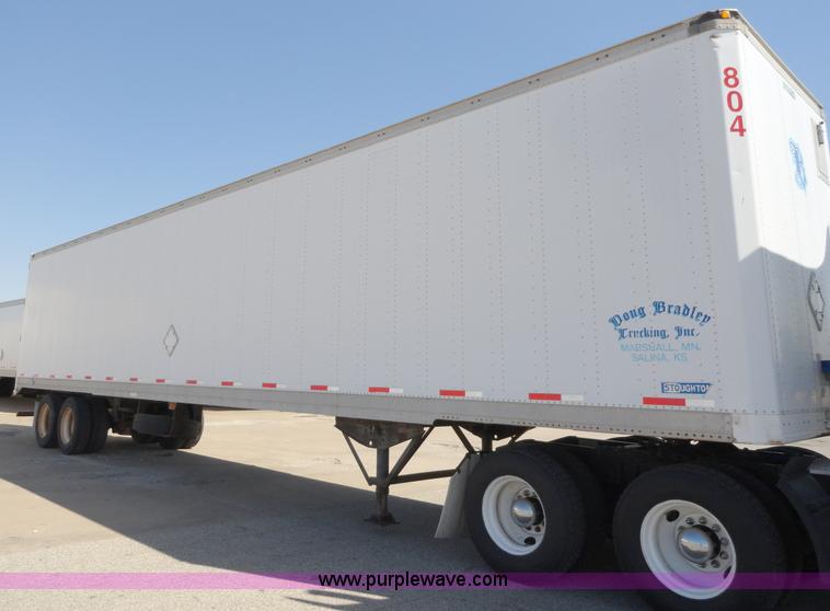 image for item C5046 1998 Stoughton 48' dry van trailer