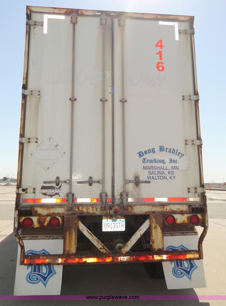 image for item C5052 2000 Wabash 53' dry van trailer