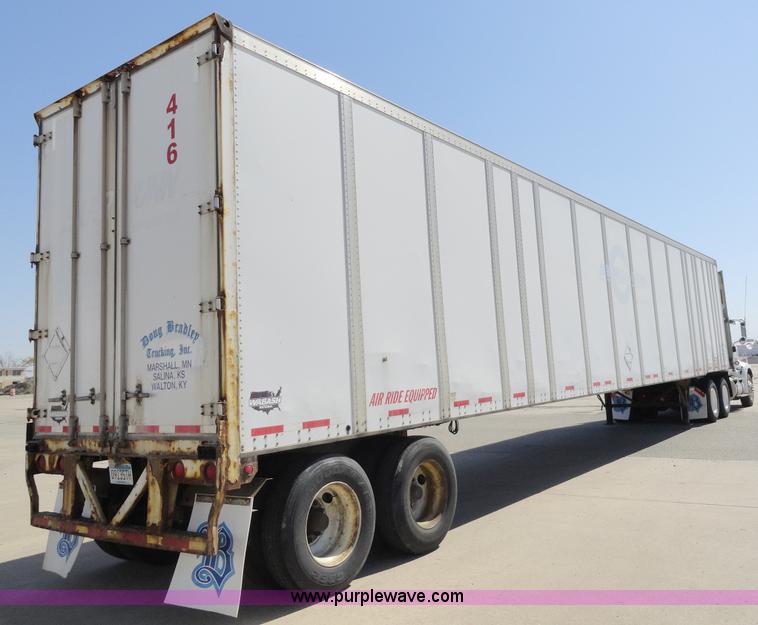 image for item C5052 2000 Wabash 53' dry van trailer