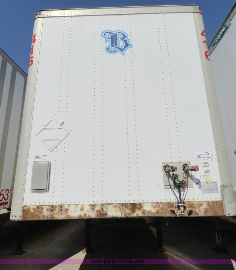 image for item C5052 2000 Wabash 53' dry van trailer